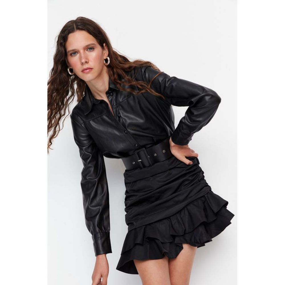 NWT Trendyol Women Design Regular fit Woven Dress